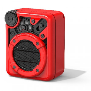 DIVOOM ESPRESSO  red Głośnik Bluetooth radiem FM