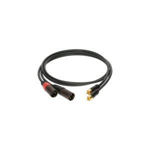 KLOTZ AL-RM0150 kabel audio RCA do XLR męski - 1.5m