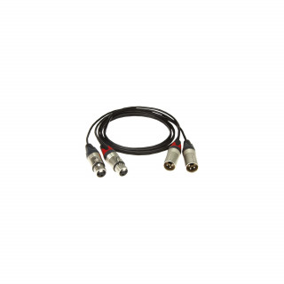 KLOTZ SXX-010 kabel sygnałowy audio XLR / mikrofonowy - 1m