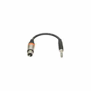KLOTZ XLR-FP6.3 przejściówka XLR żeńska do jack 6.35 mm - 0.2m