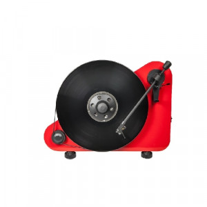 Pro-Ject VT-E BT R OM5E gramofon wertykalny - czerwony