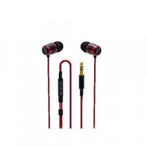 SoundMagic E10 Black-Red Słuchawki dokanałowe