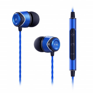 SoundMAGIC E10C Black-Blue Słuchawki dokanałowe z pilotem i mikrofonem