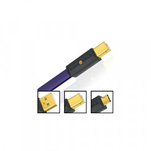WIREWORLD ULTRAVIOLET 8 USB 2.0 A to B (U2AB) - 0.6 m
