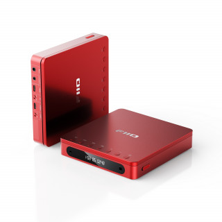FiiO DM13 BT - red - Przenośny odtwarzacz CD z Bluetooth