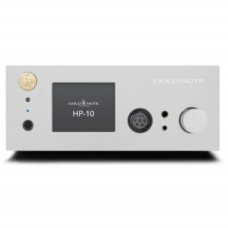 GOLD NOTE HP-10 DELUXE - silver - Wzmacniacz słuchawkowy z DAC i Bluetooth