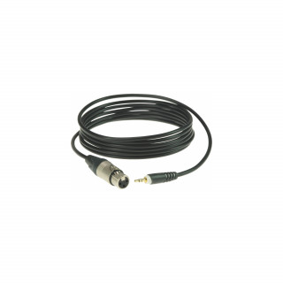 KLOTZ AU-MF0090 Przenośny kabel do nagrywania XLR żeński - jack 3.5 mm - 0.9m