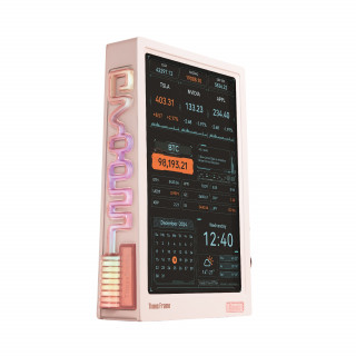 Divoom Times Frame - pink - Multimedialny wyświetlacz informacyjny