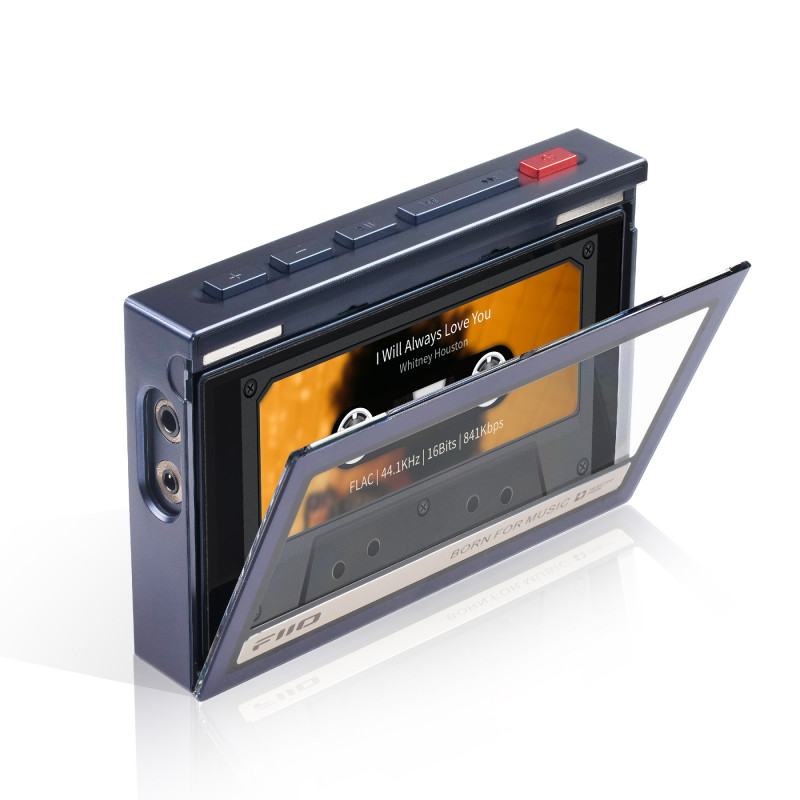 FIIO M21 SK-M21C dark blue 正規輸入品 FiiO SK-M21C Retro Case - dark blue - Dedykowane etui dla