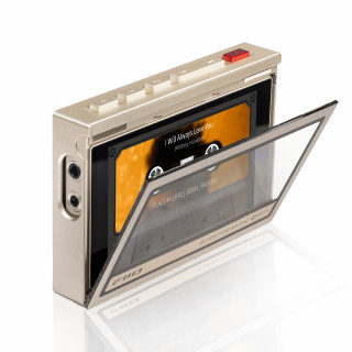 FiiO SK-M21C Retro Case - titanium gold - Dedykowane etui dla odtwarzacza M21