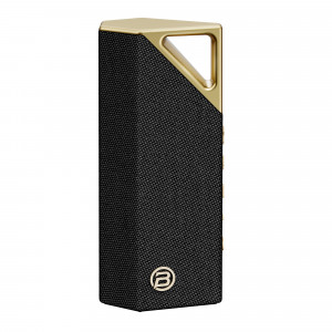 BUGANI Brief - black gold - Przenośny głośnik Bluetooth