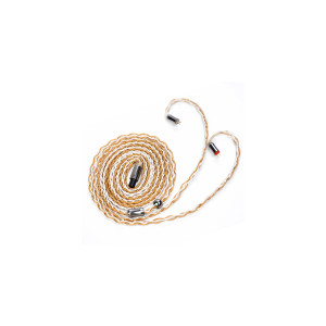 Kinera Gleipnir PRO 0.78 2PIN kabel IEM -6N OCC Gold Plated - 2.5/3.5/4.4mm