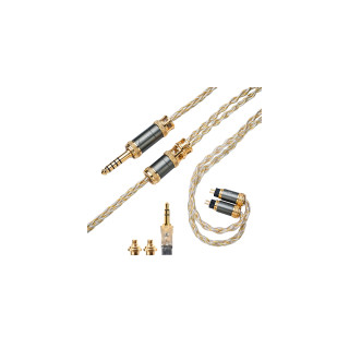 Kinera Mia kabel 2PIN/MMCX 6N Single Crystal Copper Silver-Plated 2.5/3.5/4.4mm