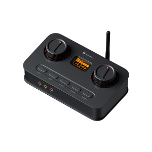 Fosi Audio K7 black - wzmacniacz słuchawkowy z DAC do HiFi i gier