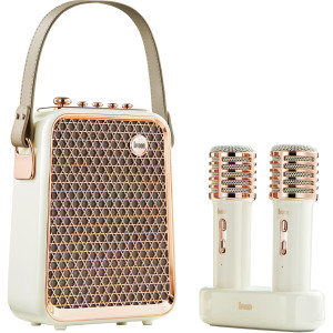 Divoom SongBird-HQ2 white - Przenośny głośnik Bluetooth z mikrofonami
