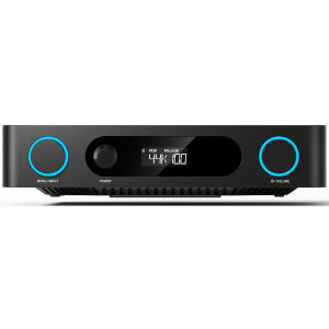 FiiO Air Amp black - wzmacniacz stereo z odtwarzaczem sieciowym