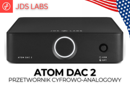 JDS LABS ATOM DAC 2  PRZETWORNIK CYFROWO  ANALOGOWY