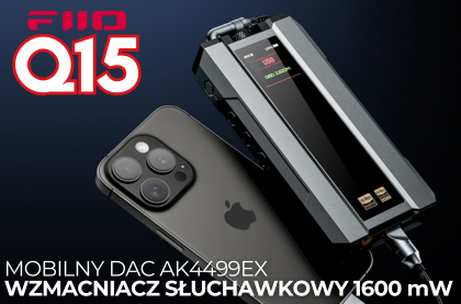  FiiO Q15  DAC I Wzmacniacz Słuchawkowy 