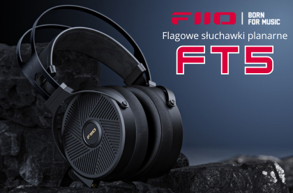 FIIO FT5 SŁUCHAWKI PLANARNE OTWARTE