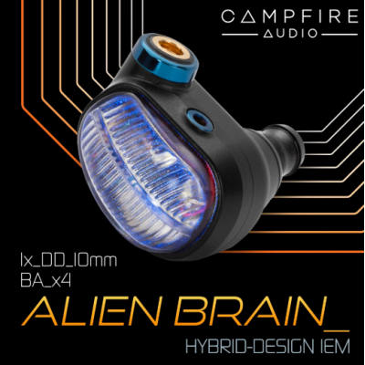 Nowość: Słuchawki Campfire Audio Alien Brain: Kosmiczne doznania dźwiękowe 