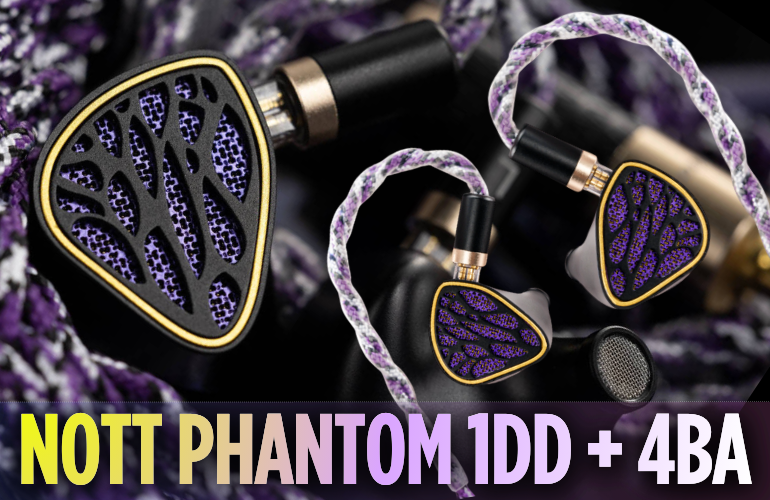 Kinera Nott Phantom – Hybrydowe IEM
