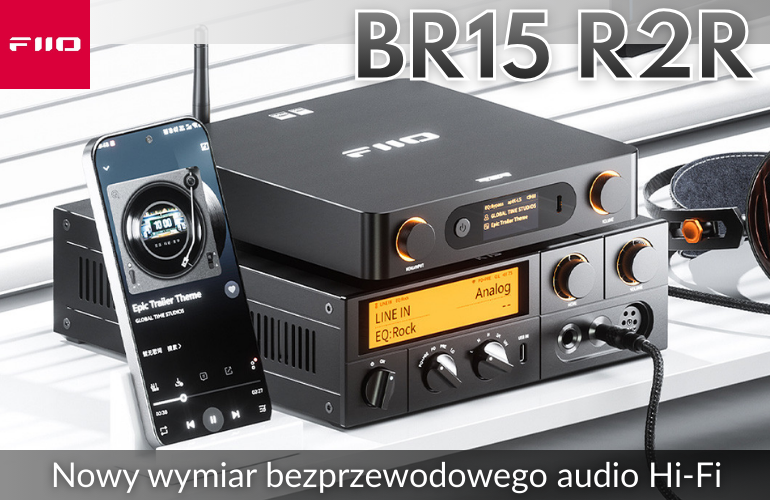 FiiO BR15 R2R Odbiornik Bluetooth R2R Hi-Res